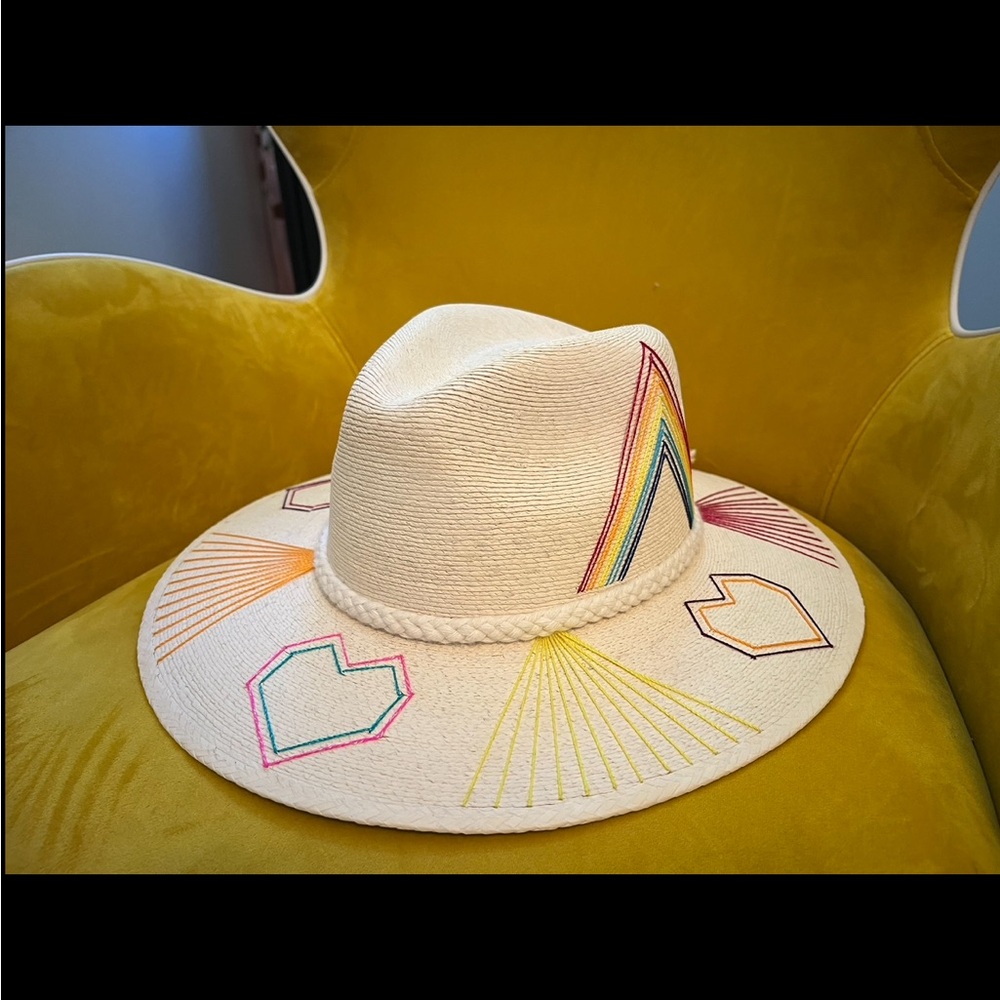 NEW as seen at Free People Corazon straw hat - Picture 3 of 5